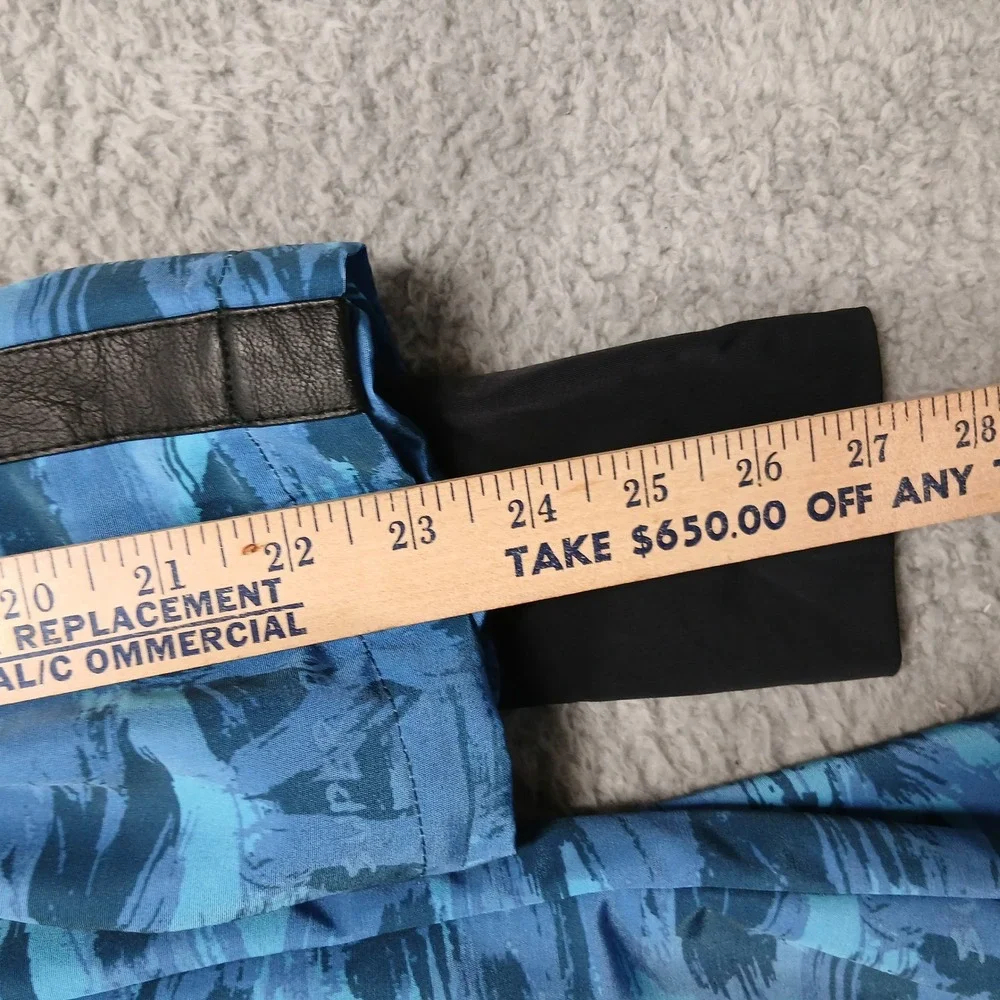 NFL Super Bowl LV Women's 2XL Blue Camo Hooded‎ Jacket Windbreaker